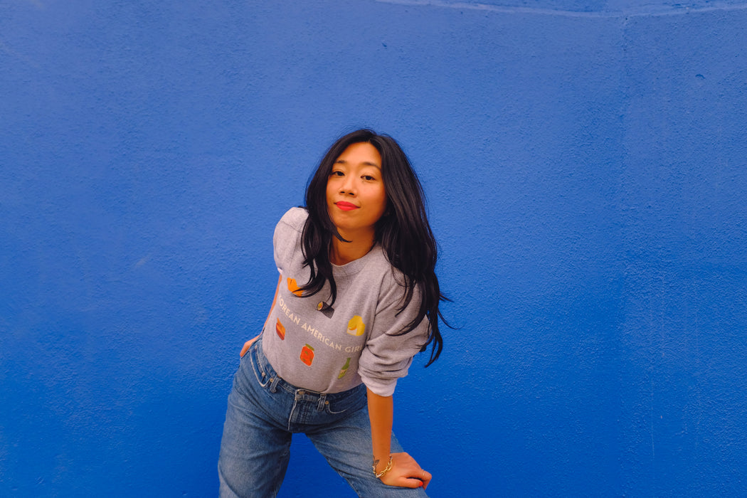 Korean American Girl Sweatshirt